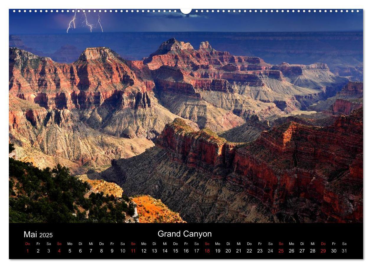 Bild: 9783435799923 | USA - Der Wilde Westen (Wandkalender 2025 DIN A2 quer), CALVENDO...