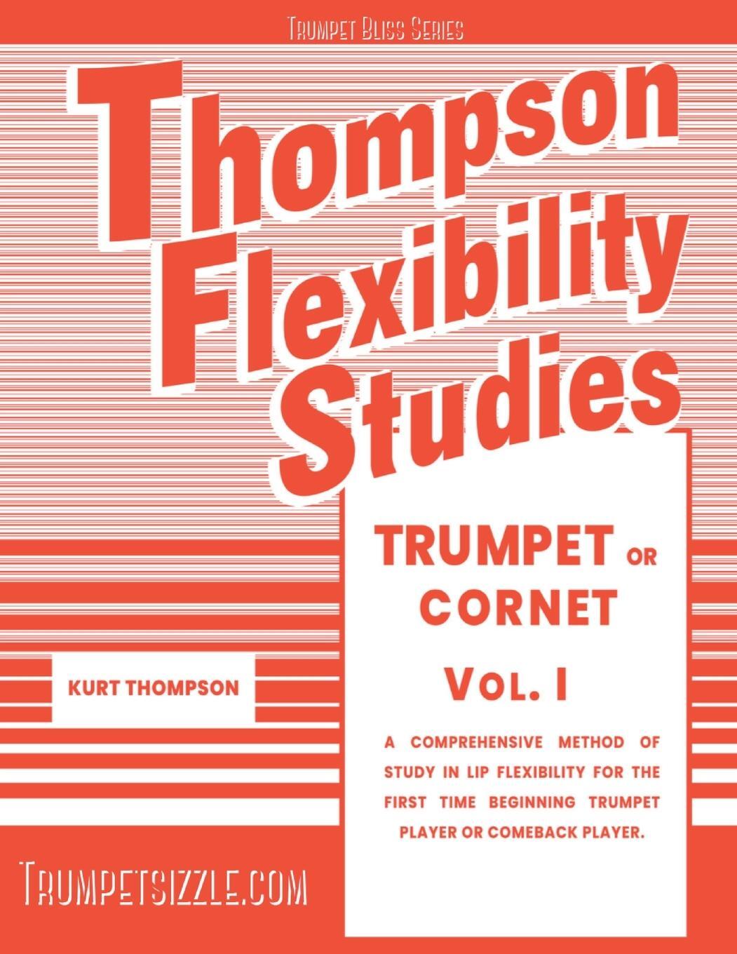 Cover: 9798987085202 | Thompson Flexibility Studies for Trumpet or Cornet Vol. 1 | Thompson
