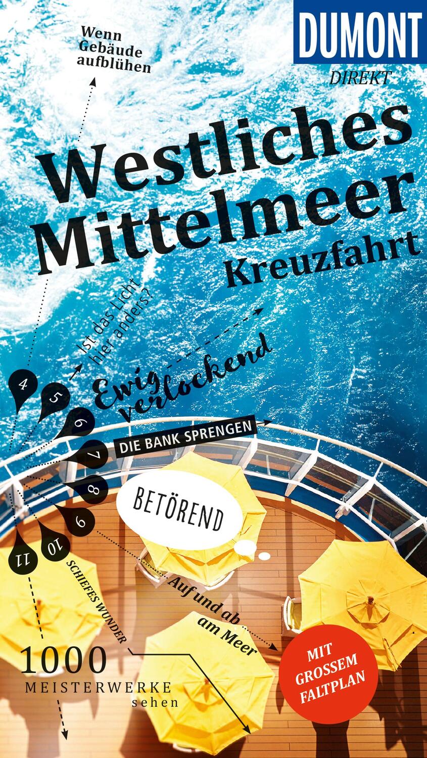 Cover: 9783616010281 | DuMont direkt Reiseführer Westliches Mittelmeer Kreuzfahrt | Buch