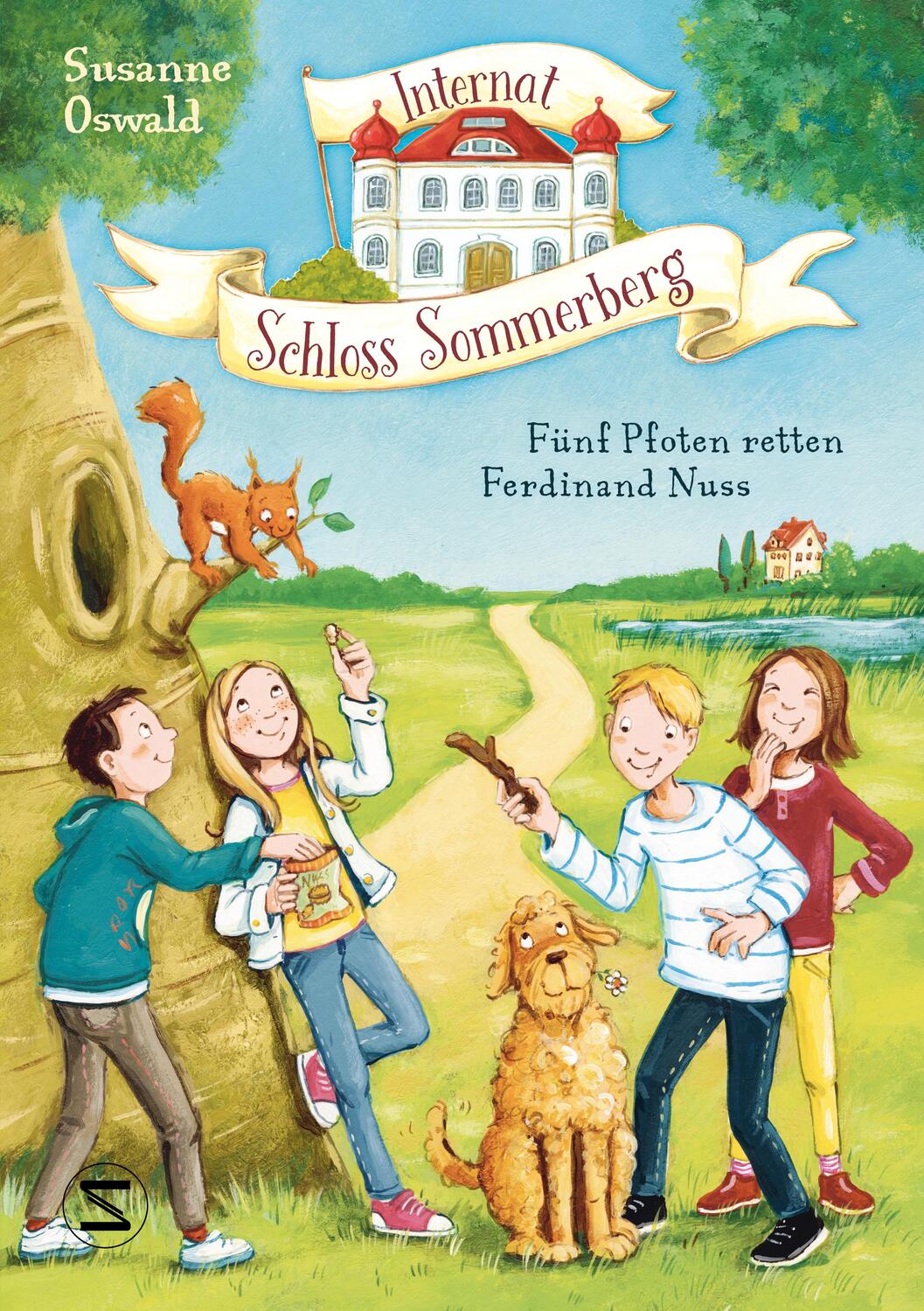 Cover: 9783505150937 | Internat Schloss Sommerberg - Fünf Pfoten retten Ferdinand Nuss | Buch