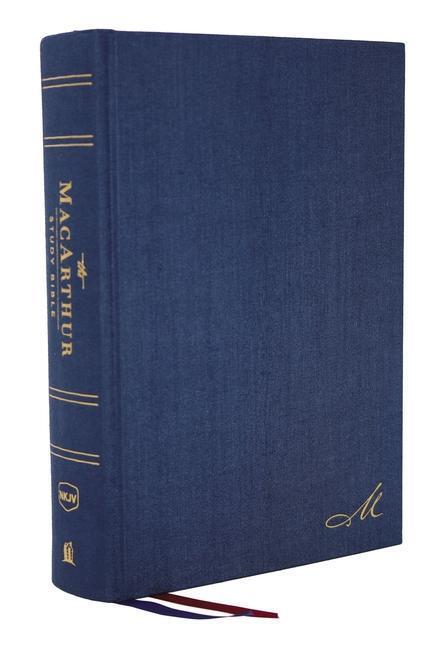 Cover: 9780785223030 | Nkjv, MacArthur Study Bible, 2nd Edition, Cloth Over Board, Blue,...