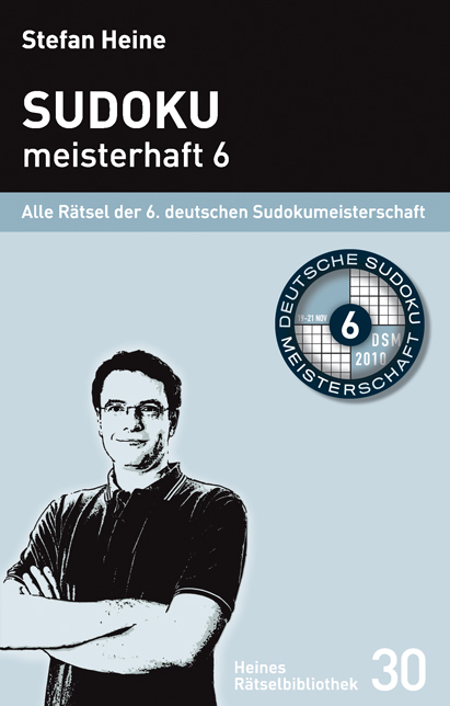 Cover: 9783939940296 | Sudoku meisterhaft 6. Bd.6 | Stefan Heine | Taschenbuch | 228 S.