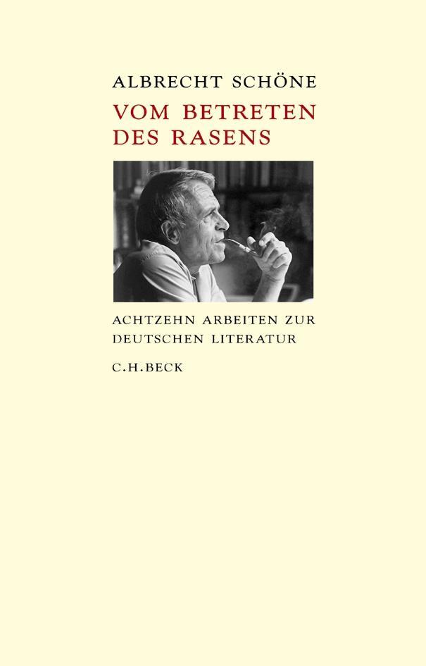 Cover: 9783406771422 | Vom Betreten des Rasens | Siebzehn Reden über Literatur | Schöne