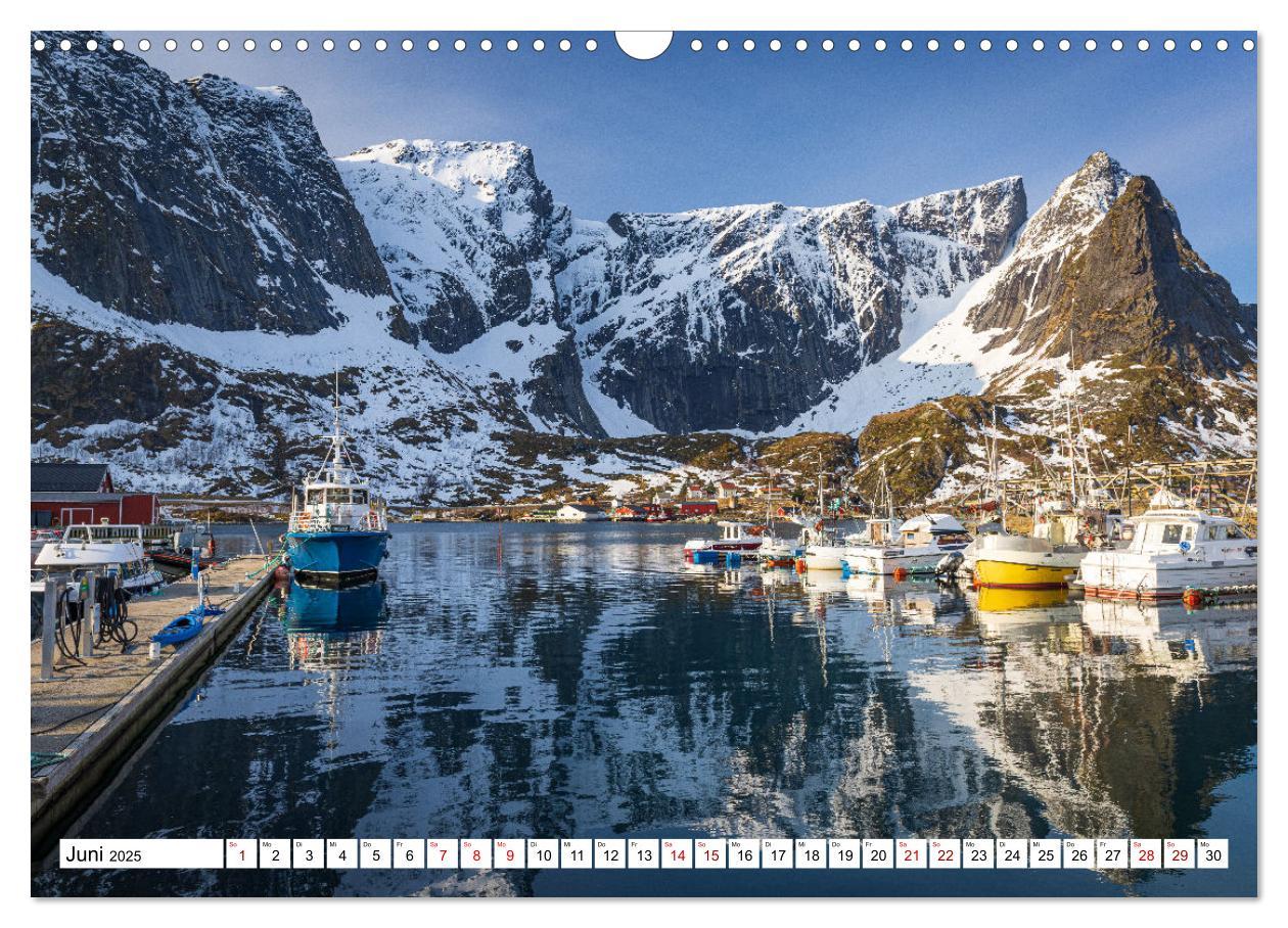 Bild: 9783383973987 | Licht des Nordens - LOFOTEN (Wandkalender 2025 DIN A3 quer),...