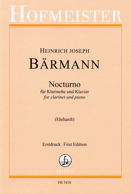Cover: 9790203434108 | Nocturno | Heinrich Joseph Baermann | Buch | EAN 9790203434108