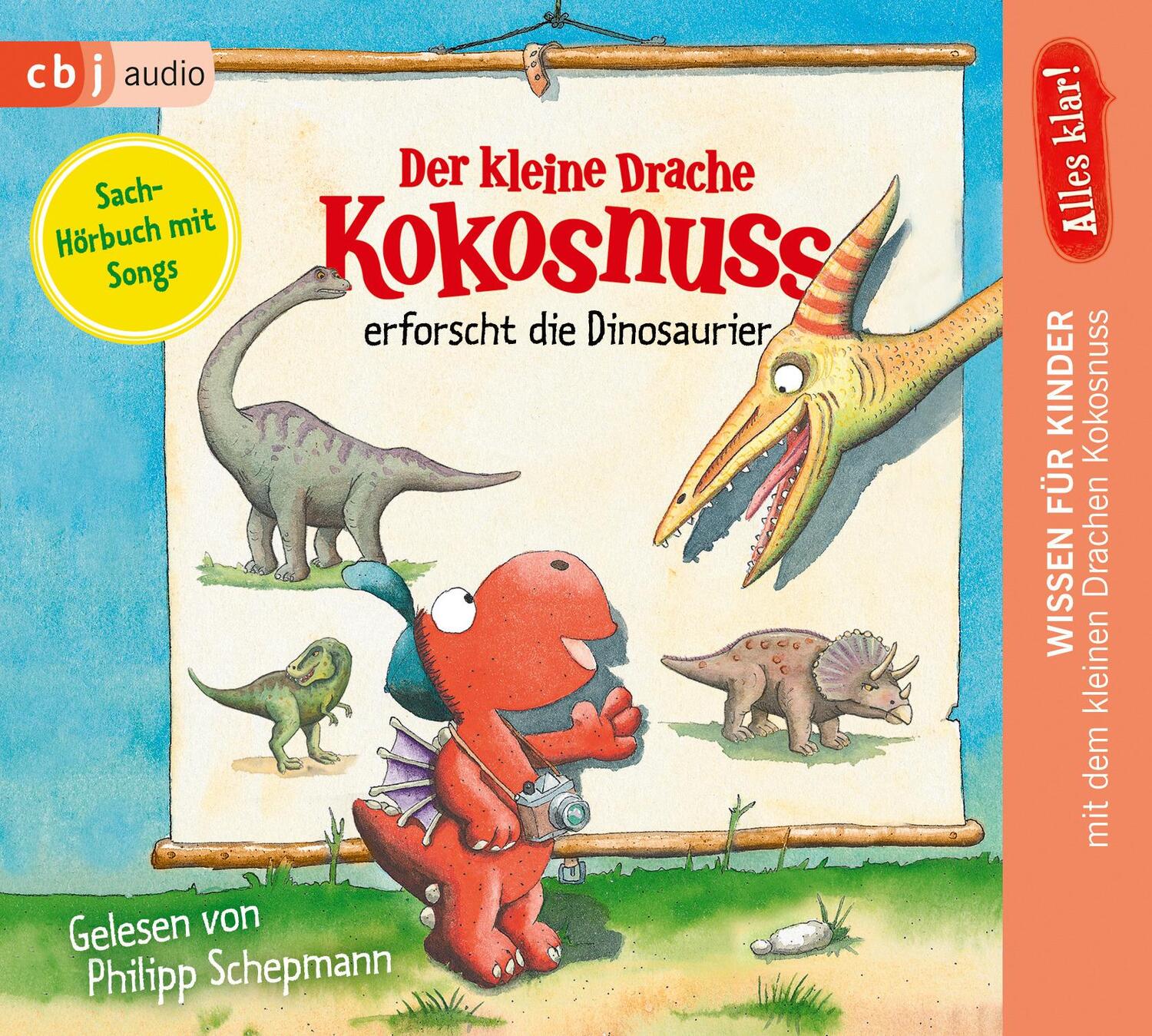 Cover: 9783837145182 | Alles klar! Der kleine Drache Kokosnuss erforscht... Die Dinosaurier