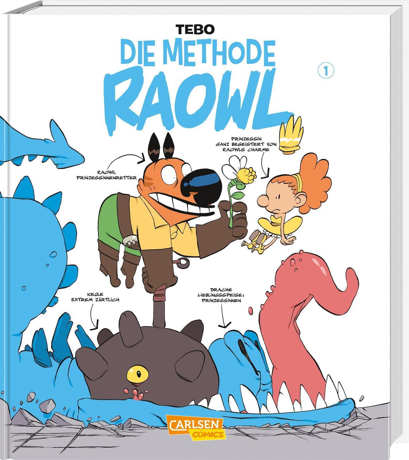 Cover: 9783551796950 | Raowl 3: Die Methode Raowl | Tébo | Taschenbuch | Carlsen Comics