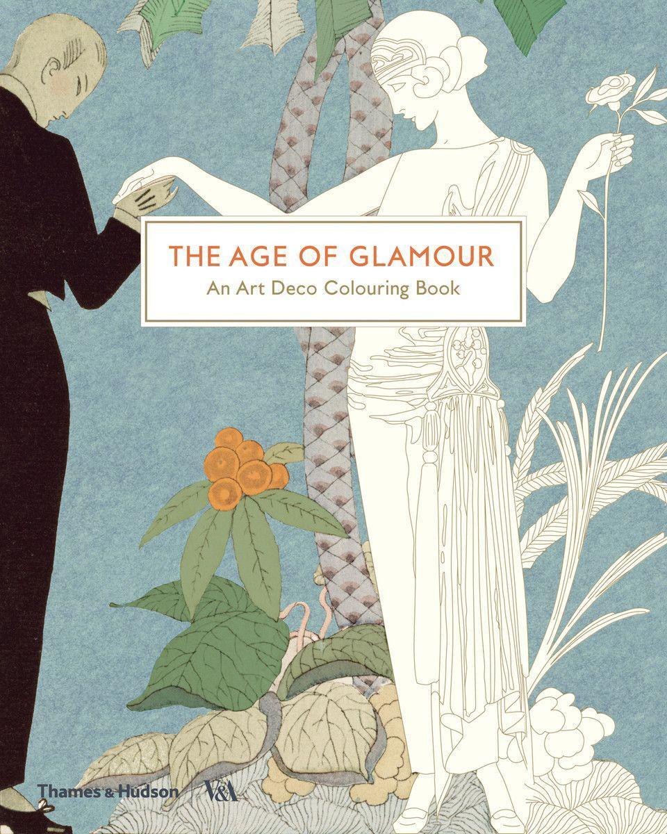 Cover: 9780500420690 | The Age of Glamour | An Art Deco Colouring Book | V&A | Taschenbuch