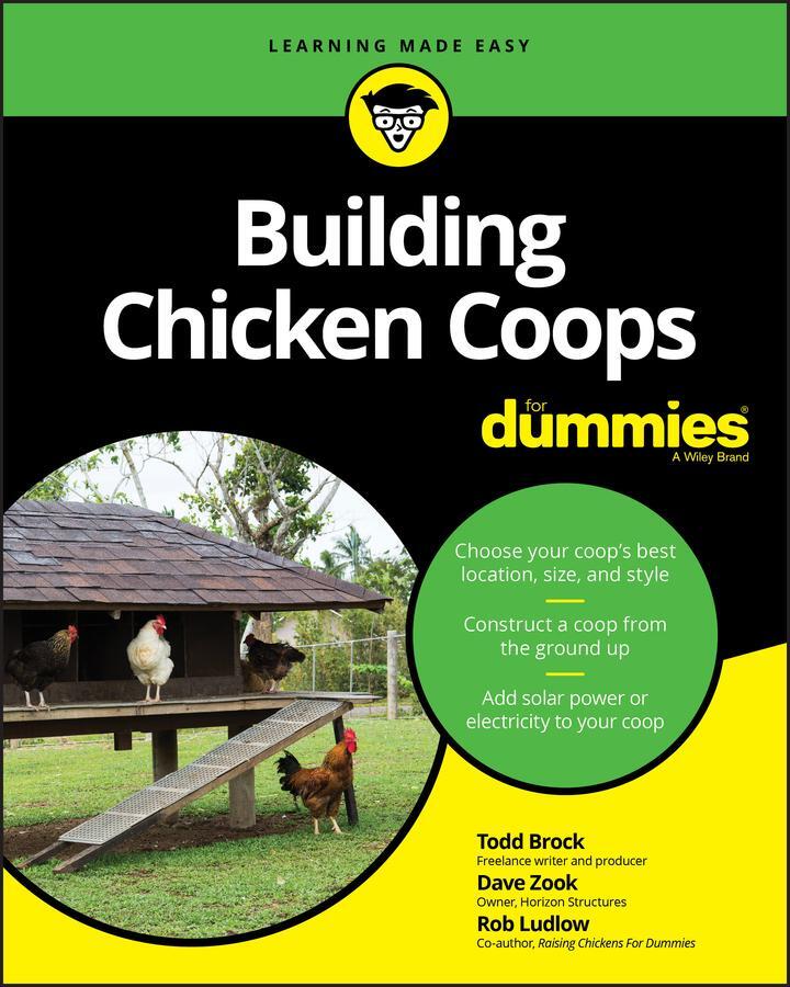 Cover: 9781119543923 | Building Chicken Coops For Dummies | David Zook (u. a.) | Taschenbuch