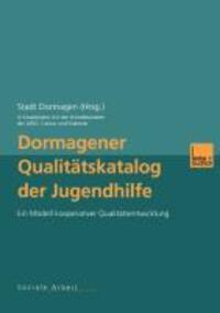 Cover: 9783810033369 | Dormagener Qualitätskatalog der Jugendhilfe | Stadt Dormagen | Buch