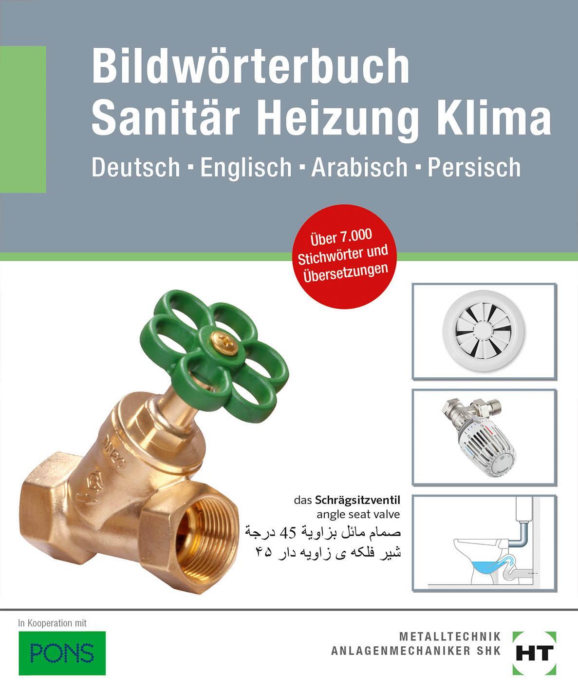 Cover: 9783582900920 | eBook inside: Buch und eBook Bildwörterbuch Sanitär, Heizung, Klima
