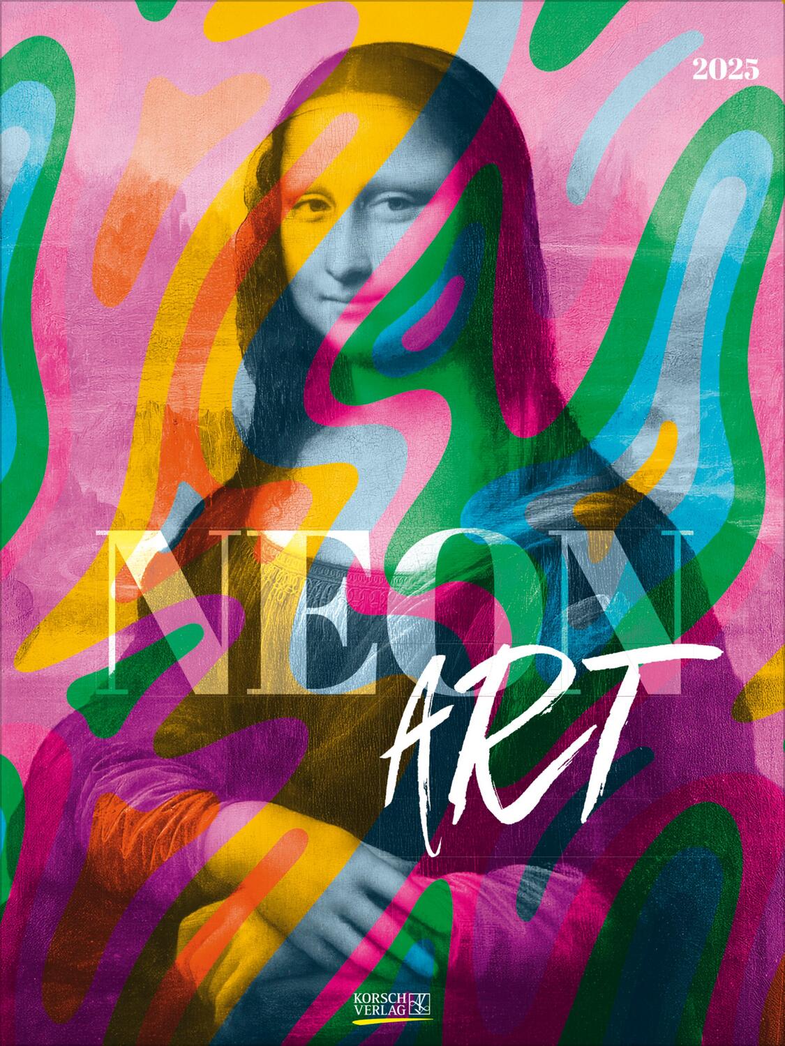 Cover: 9783731879688 | Neon Art 2025 | Verlag Korsch | Kalender | Spiralbindung | 14 S.