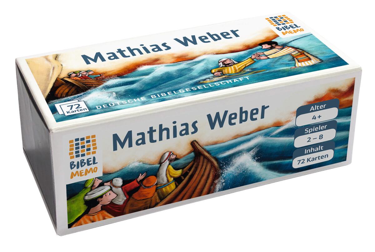 Cover: 4250572101230 | Bibel-Memo. Mit Bildern von Mathias Weber | Mathias Weber | Spiel