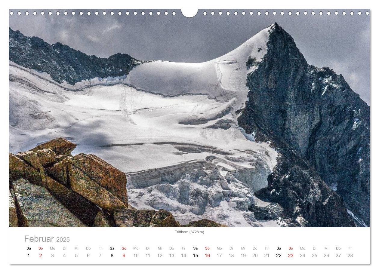 Bild: 9783435498277 | Walliser Alpen ¿ Europas »kleiner« Himalaya (Wandkalender 2025 DIN...