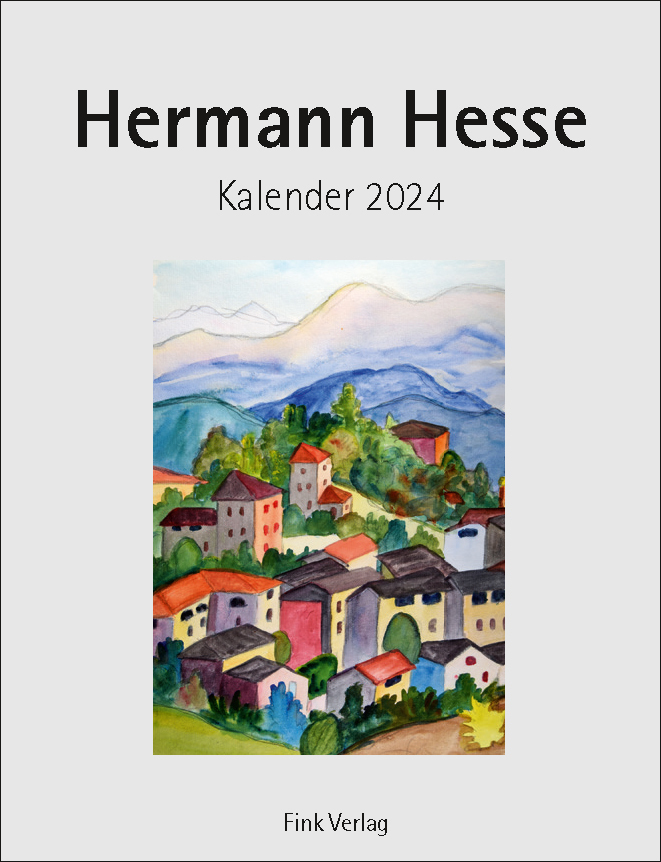 Cover: 9783771719753 | Hermann Hesse 2024 | Kunst-Einsteckkalender | Kalender | 12 S. | 2024