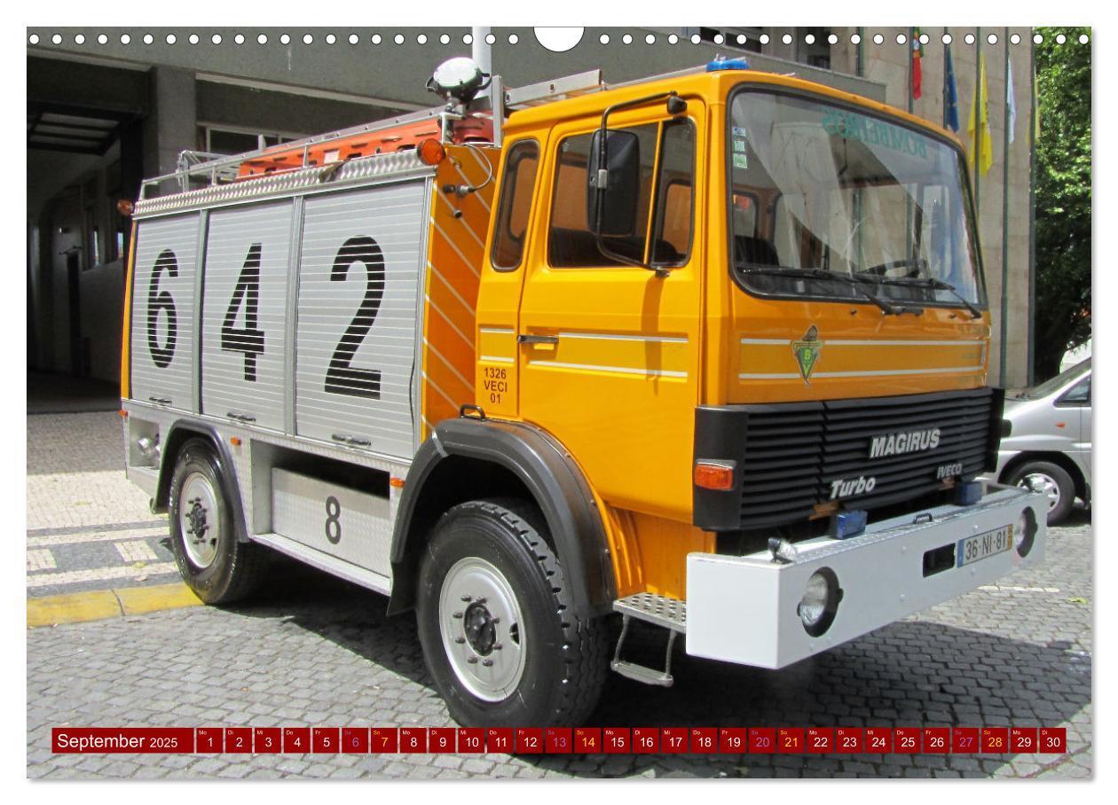 Bild: 9783383998218 | Feuerwehrautos (Wandkalender 2025 DIN A3 quer), CALVENDO...