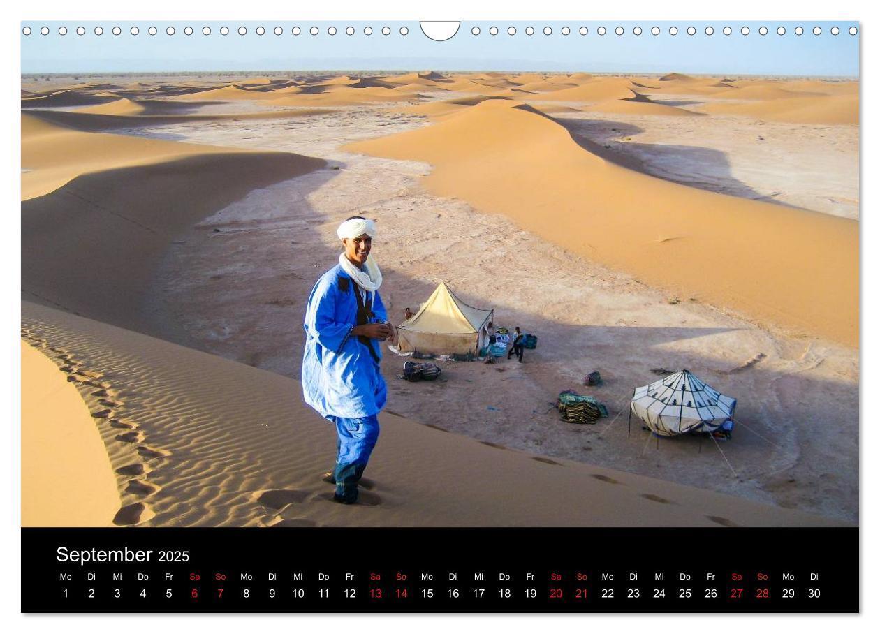 Bild: 9783435479597 | Sahara Wüstentrekking (Wandkalender 2025 DIN A3 quer), CALVENDO...