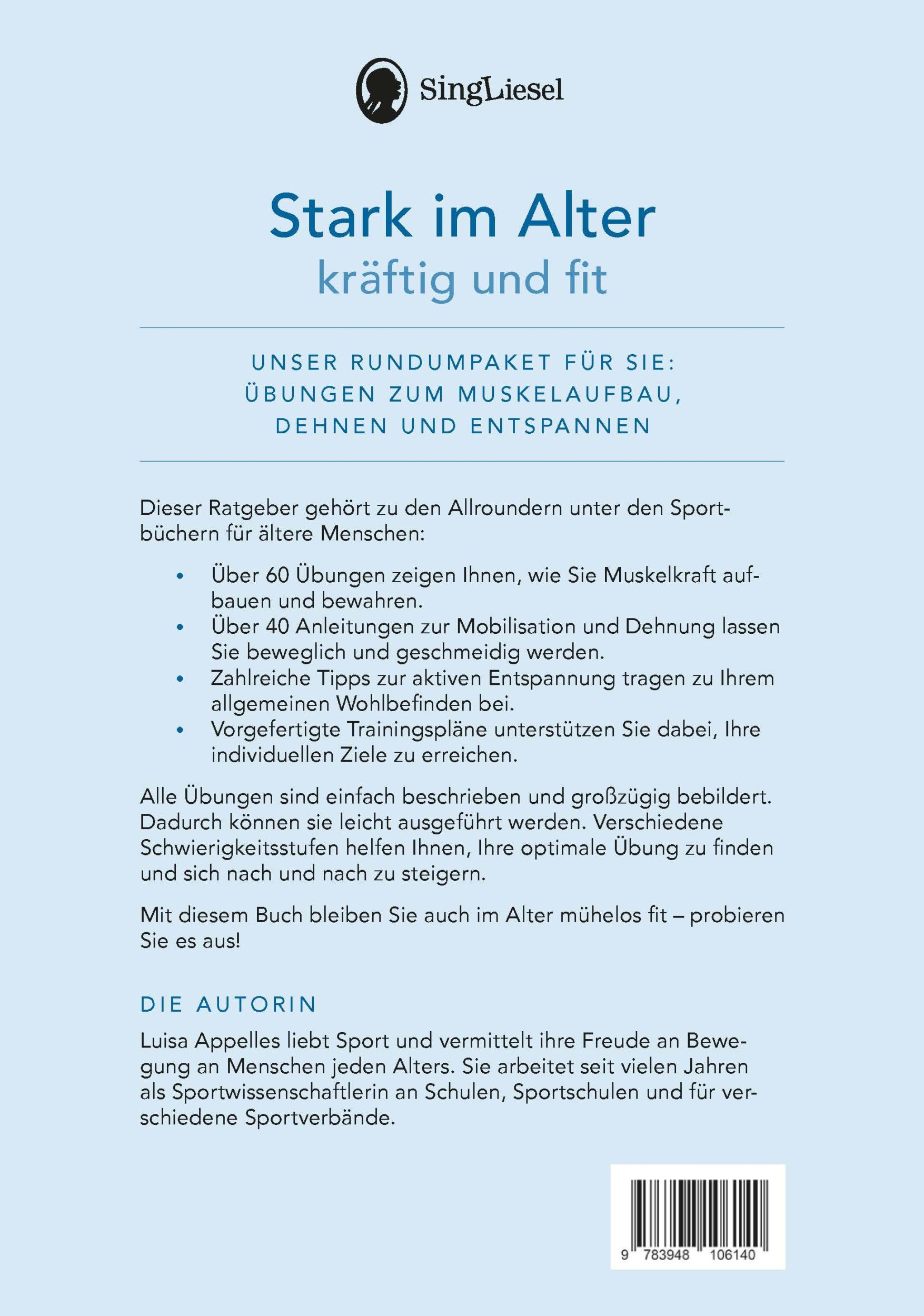 Bild: 9783948106140 | Stark im Alter. Krafttraining für Senioren. Die besten Fitness-Übungen