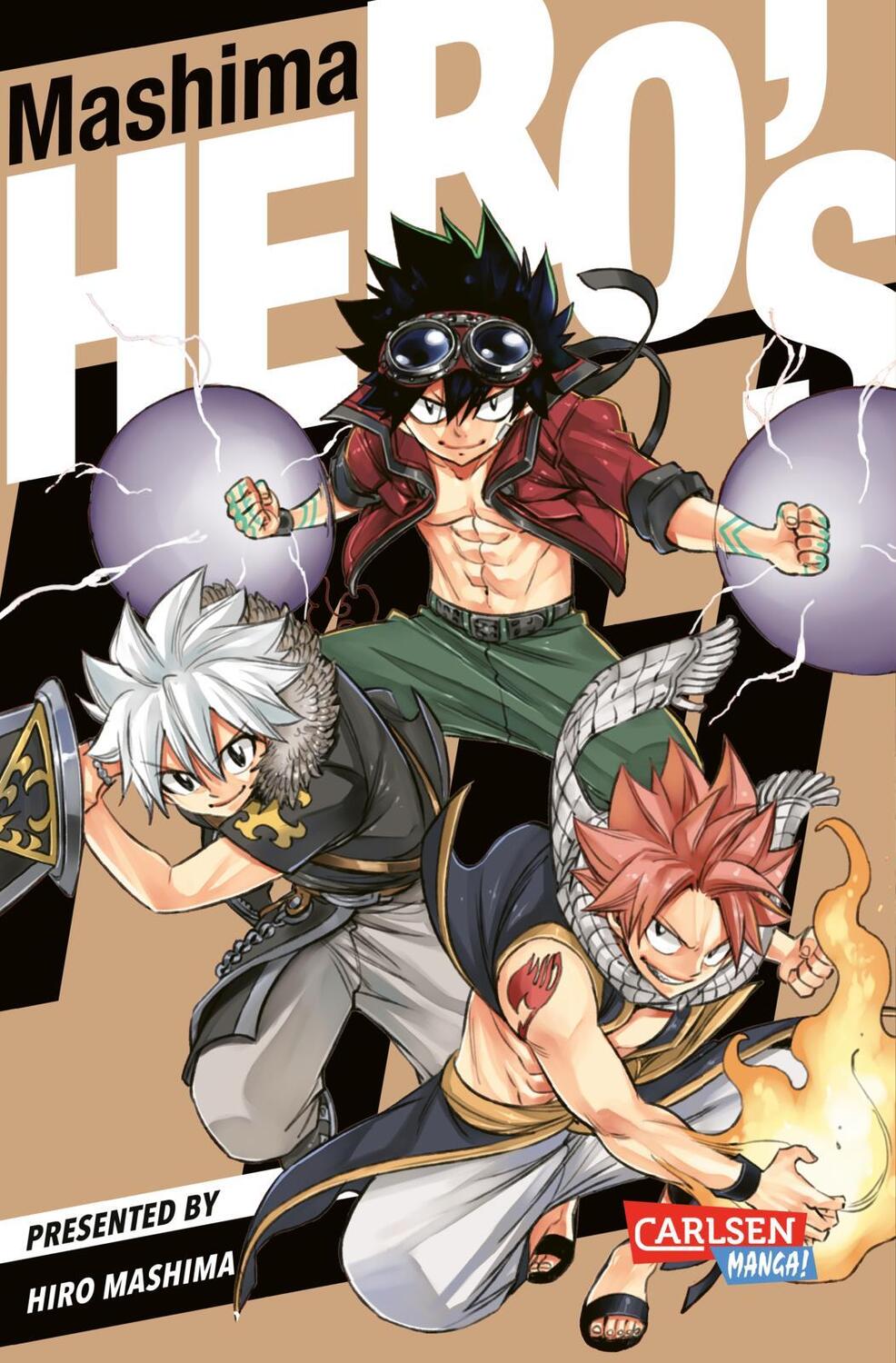 Cover: 9783551772534 | Mashima HERO'S | Das Crossover von RAVE, FAIRY TAIL & EDENS ZERO!