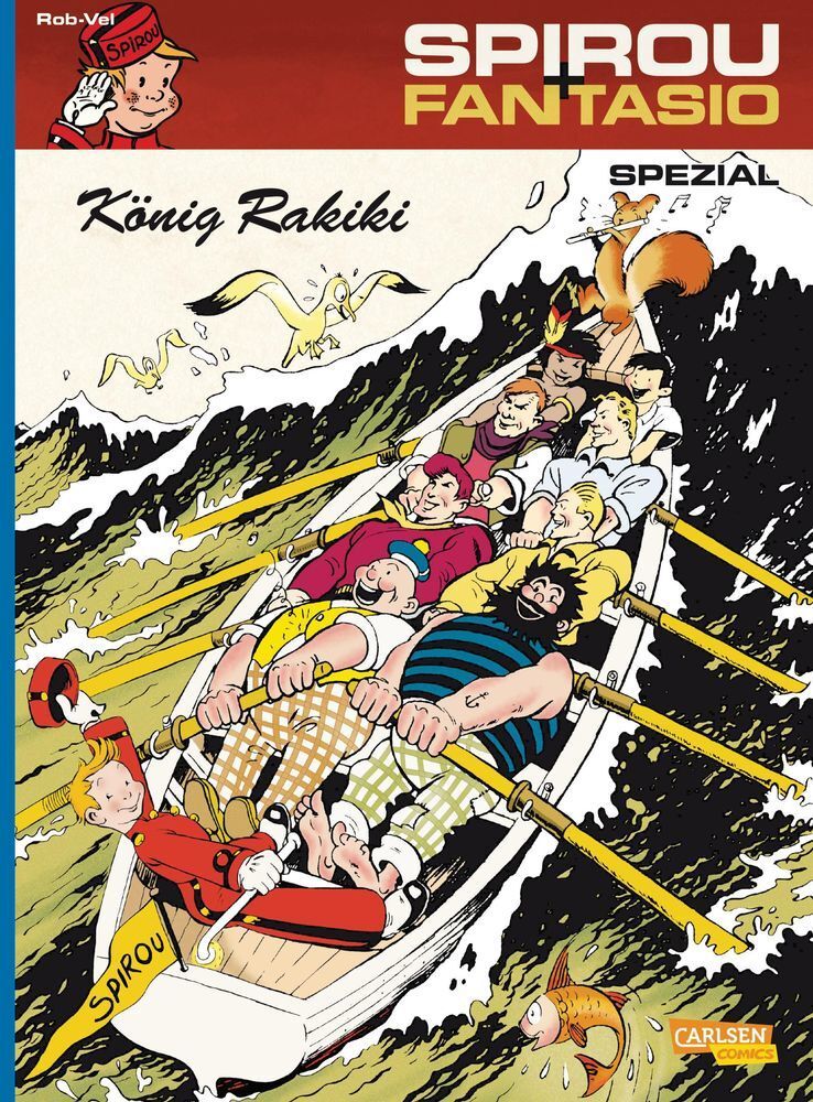 Cover: 9783551775870 | Spirou und Fantasio - König Rakiki | Rob-Vel (u. a.) | Taschenbuch