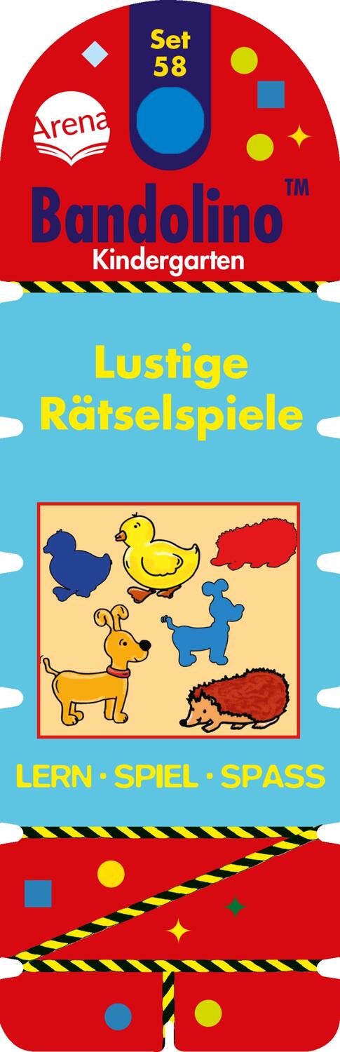 Cover: 9783401709147 | Bandolino Set 58. Lustige Rätselspiele | Friederike Barnhusen | Buch