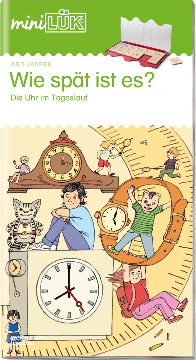Cover: 9783837742442 | miniLÜK. Wie spät ist es?: Die Uhr im Tageslauf | Heiner Müller | 2012