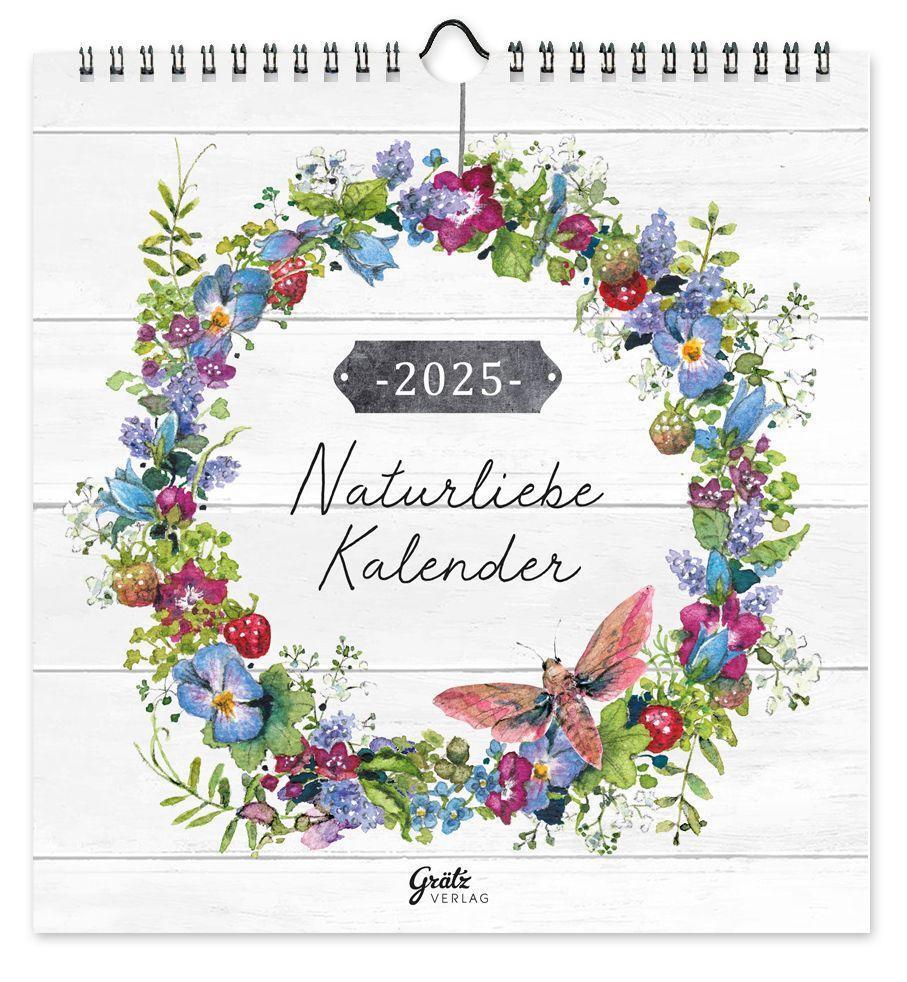 Cover: 9783911060042 | Kalender Naturliebe 2025 | Naturliebe | Daniel Drescher | Kalender