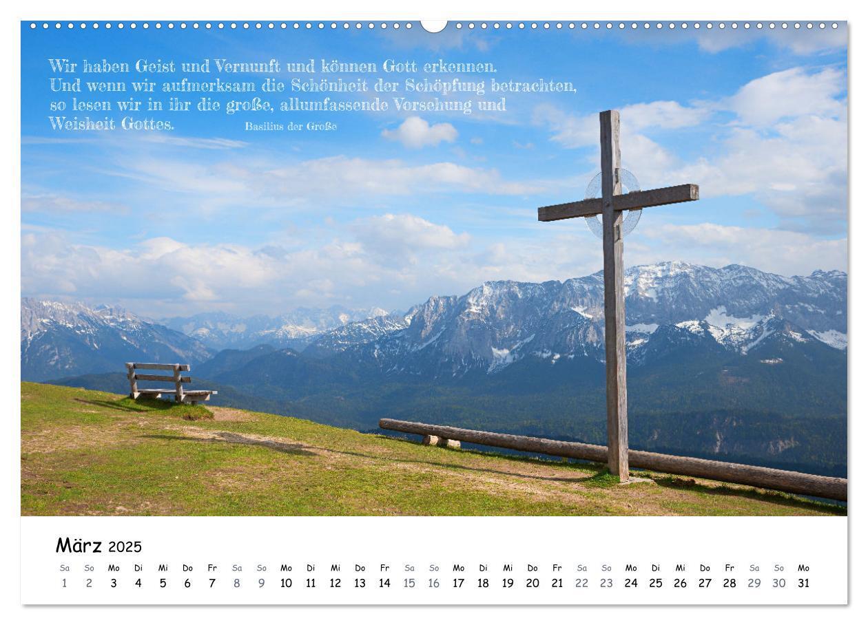 Bild: 9783383823671 | Christliche Bildpoesie (Wandkalender 2025 DIN A2 quer), CALVENDO...