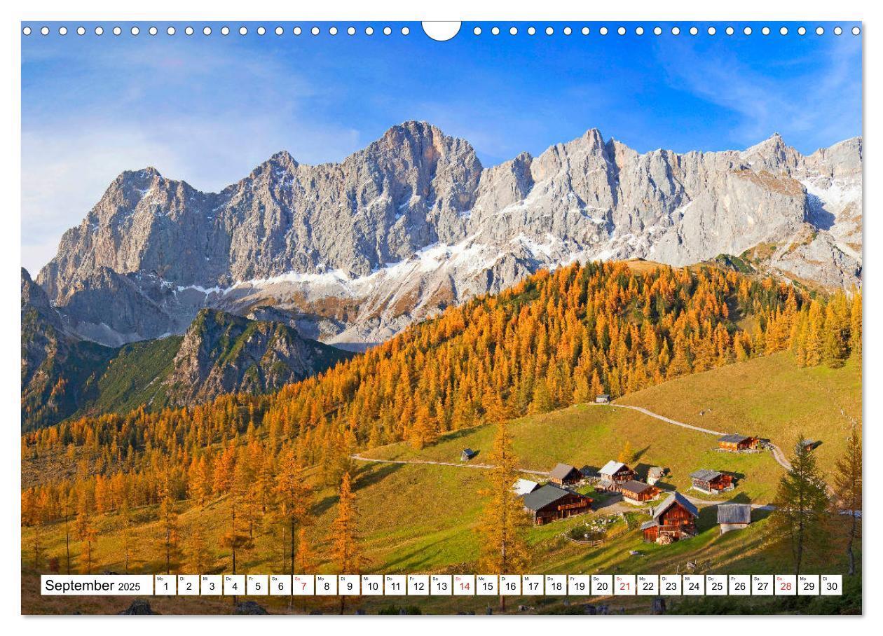 Bild: 9783435165544 | Ramsau am Dachstein (Wandkalender 2025 DIN A3 quer), CALVENDO...