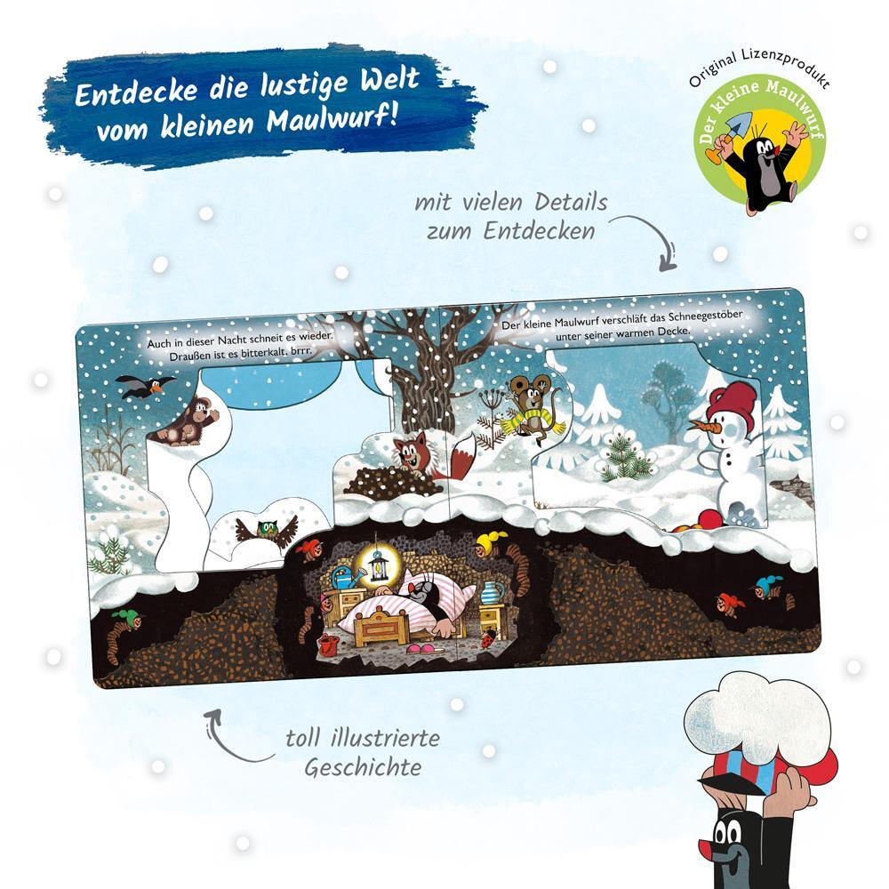 Bild: 9783965523371 | Trötsch Der kleine Maulwurf Winter-Fensterbuch | Trötsch Verlag | Buch