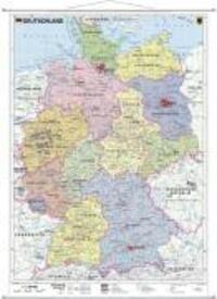 Cover: 9783935794527 | Deutschland politisch. Wandkarte mit Metallleiste | (Land-)Karte