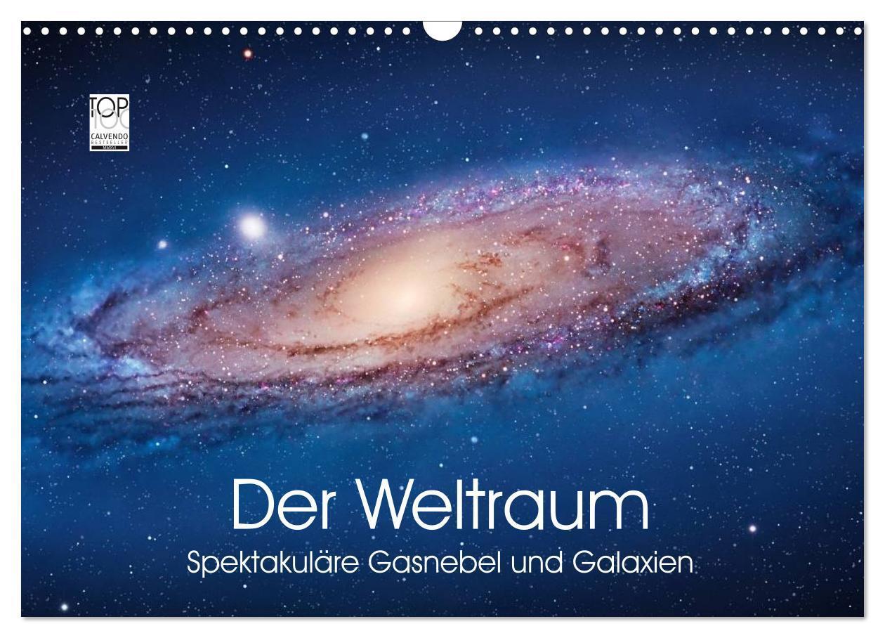 Cover: 9783675464094 | Der Weltraum. Spektakuläre Gasnebel und Galaxien (Wandkalender 2024...