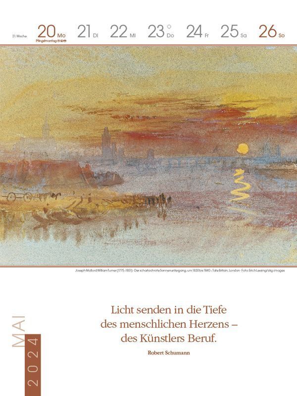 Bild: 9783731870197 | Literaturkalender Kunst 2024 | Korsch Verlag | Kalender | 54 S. | 2024