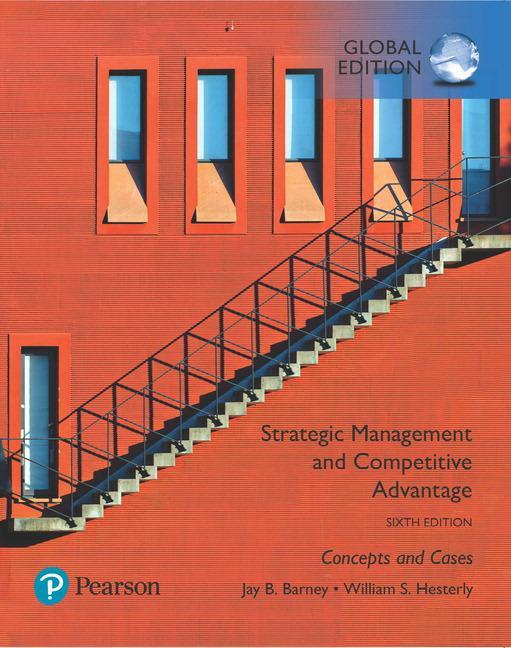 Cover: 9781292258041 | Strategic Management and Competitive Advantage: Concepts and Cases,...