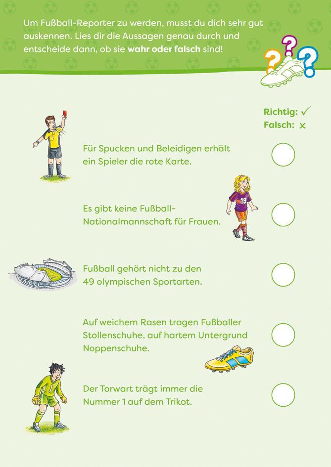 Bild: 9783788645311 | Kicker-Rätselspaß. Fußball | Rätseln für Kinder ab 7 Jahren | Lohr