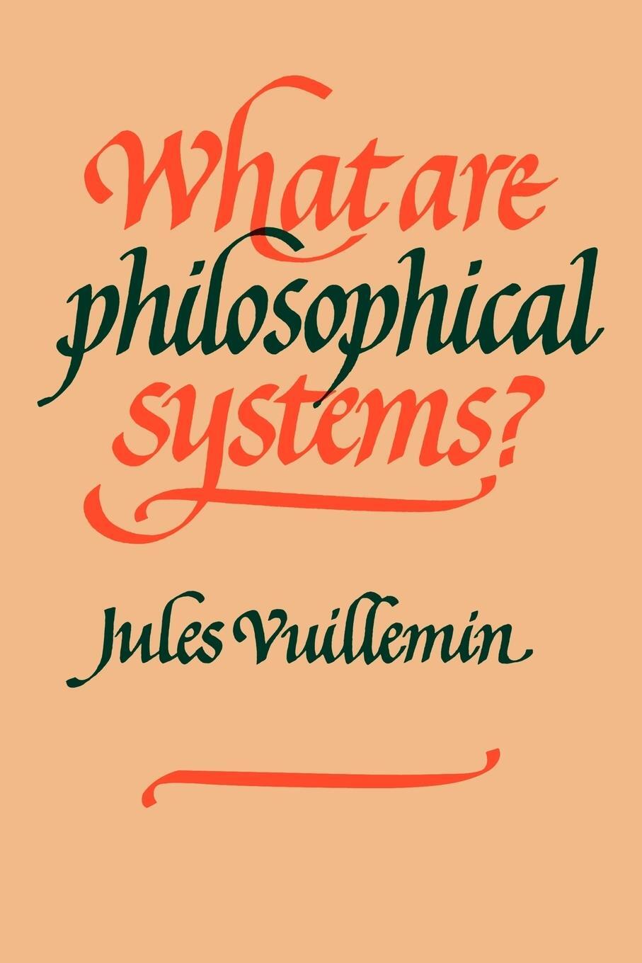 Cover: 9780521112284 | What Are Philosophical Systems? | Jules Vuillemin (u. a.) | Buch