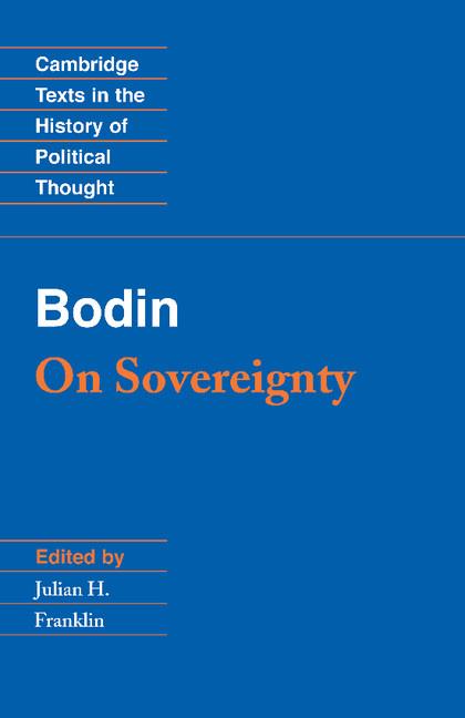 Cover: 9780521349925 | Bodin | On Sovereignty | Jean Bodin (u. a.) | Taschenbuch | Englisch