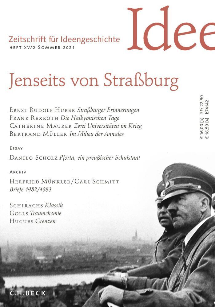 Cover: 9783406766121 | Zeitschrift für Ideengeschichte Heft XV/2 Sommer 2021 | Bürger (u. a.)