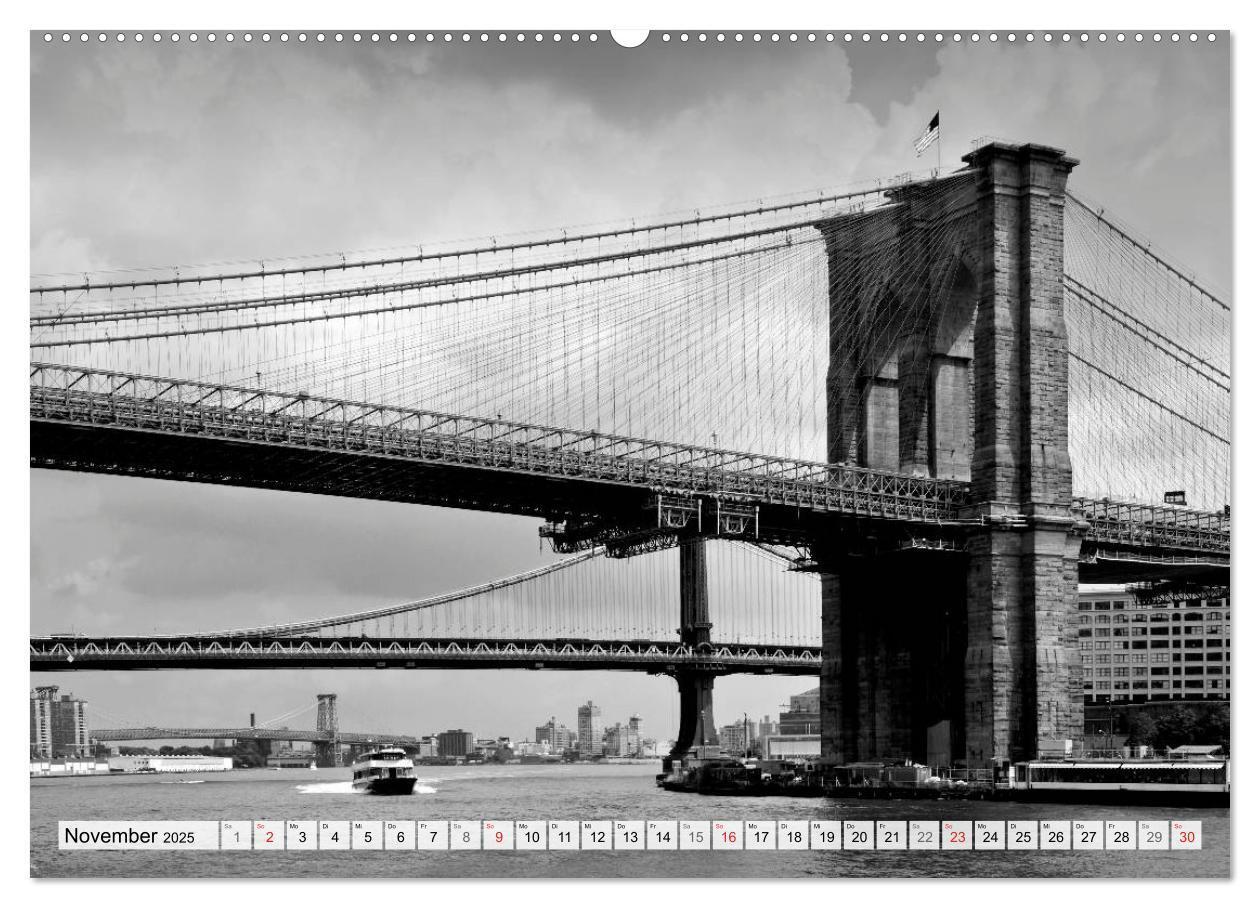 Bild: 9783435787463 | BROOKLYN BRIDGE Das Wahrzeichen von New York City (Wandkalender...