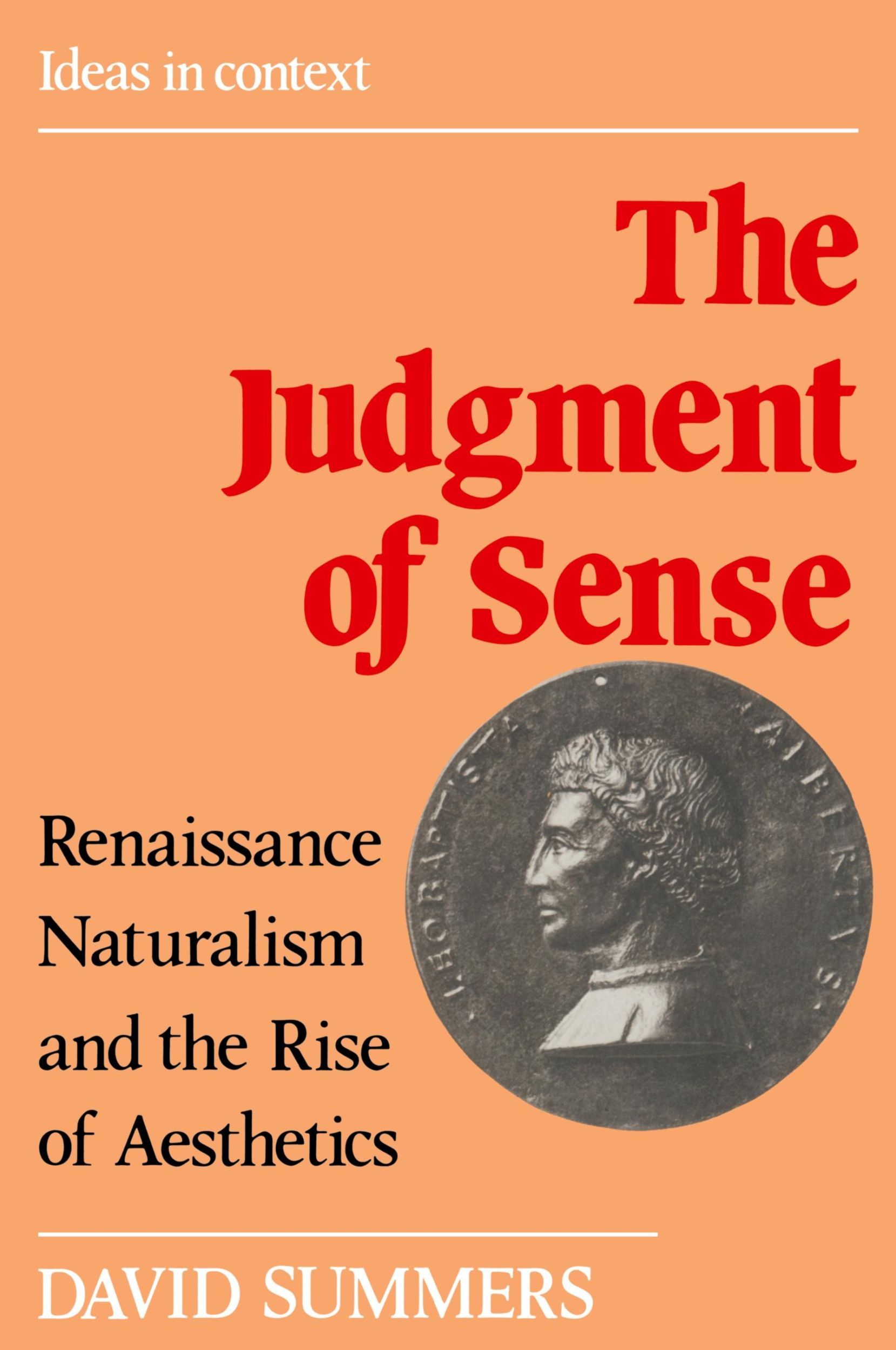 Cover: 9780521386319 | The Judgment of Sense | David Summers | Taschenbuch | Englisch | 2007