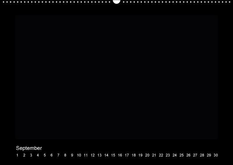 Bild: 9783664580835 | Geburtstags - Bastelkalender - Schwarz (Wandkalender immerwährend...