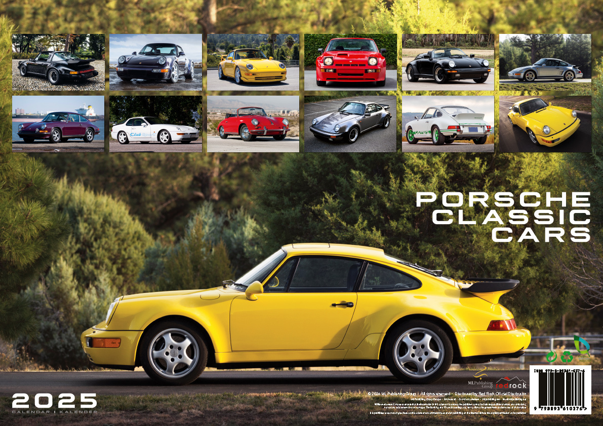 Bild: 9798893610376 | Porsche Classics Kalender 2025 | Klassik | Kalender | 14 S. | Deutsch