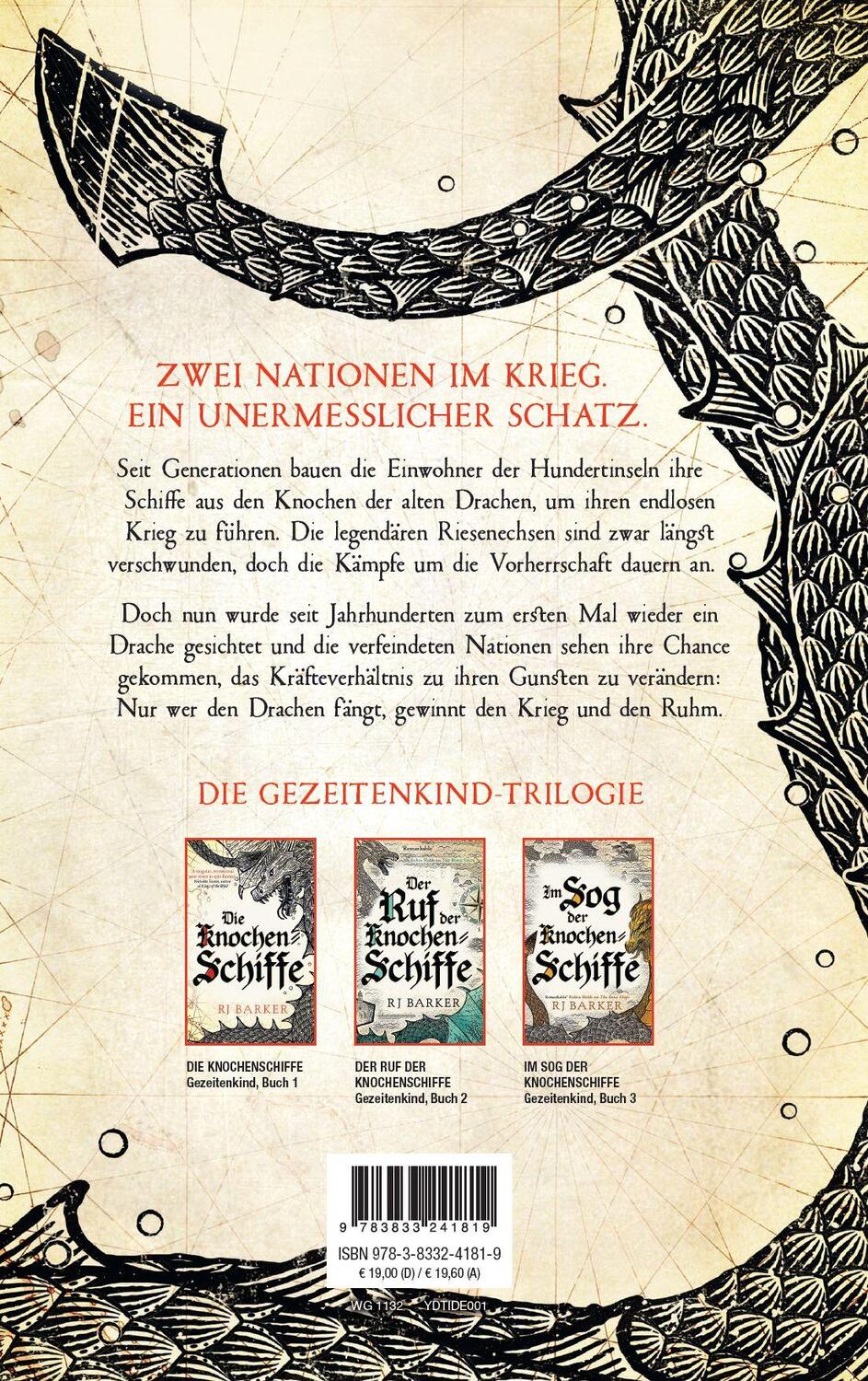 Rückseite: 9783833241819 | Die Knochen-Schiffe | RJ Barker | Taschenbuch | Gezeitenkind-Trilogie