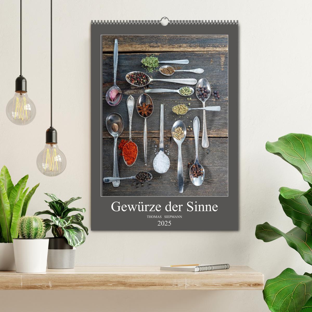 Bild: 9783435966516 | Gewürze der Sinne (Wandkalender 2025 DIN A2 hoch), CALVENDO...