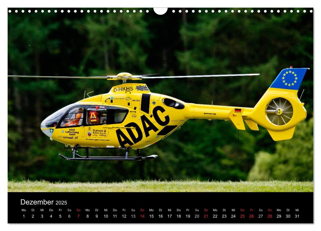 Bild: 9783435702916 | Modellhelis (Wandkalender 2025 DIN A3 quer), CALVENDO Monatskalender