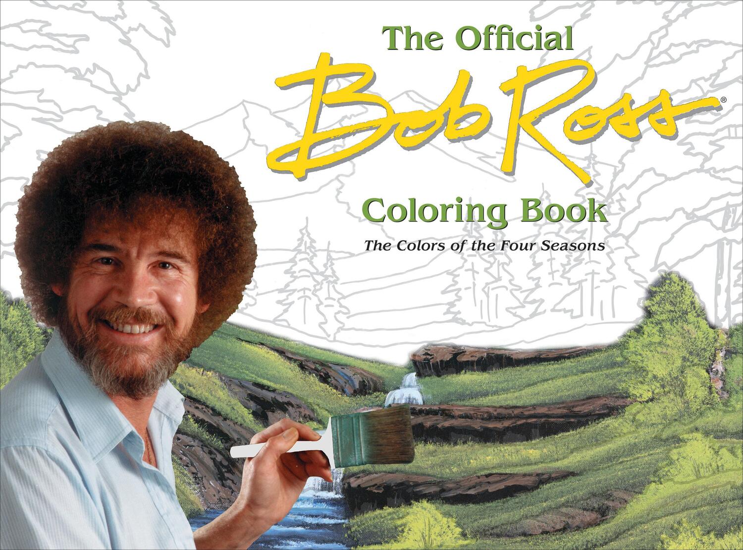 Cover: 9780789336811 | The Official Bob Ross Coloring Book: The Colors of the Four Seasons