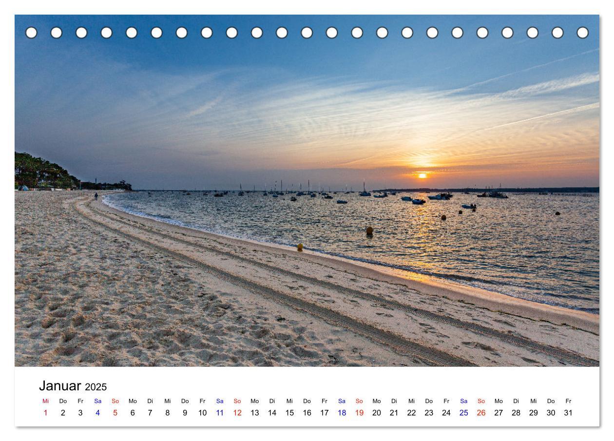 Bild: 9783435008780 | Arcachon Bordeaux Cap Ferret (Tischkalender 2025 DIN A5 quer),...