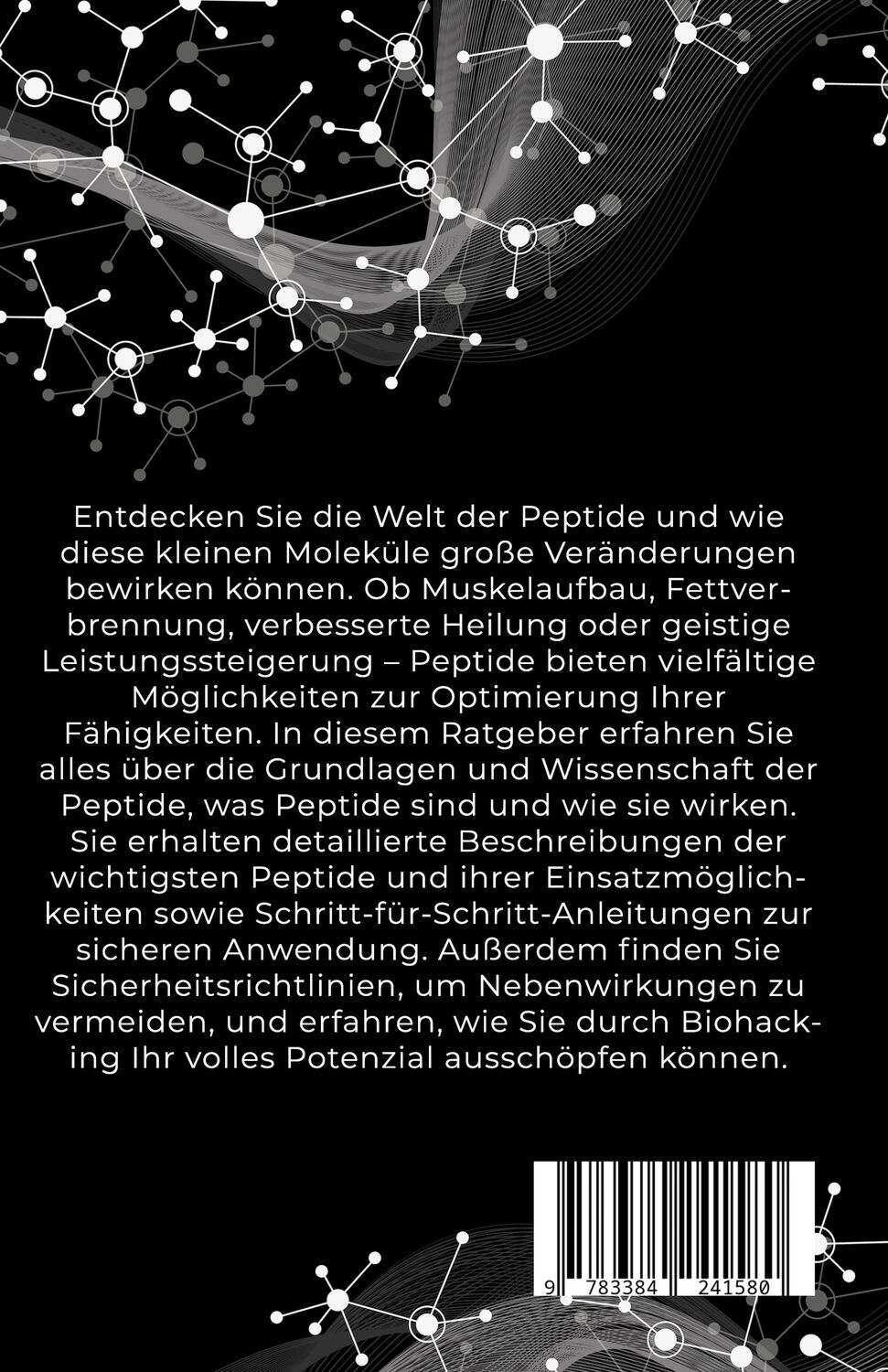 Rückseite: 9783384241580 | Peptide für Anfänger | Thorsten Kunze | Taschenbuch | Paperback | 2024