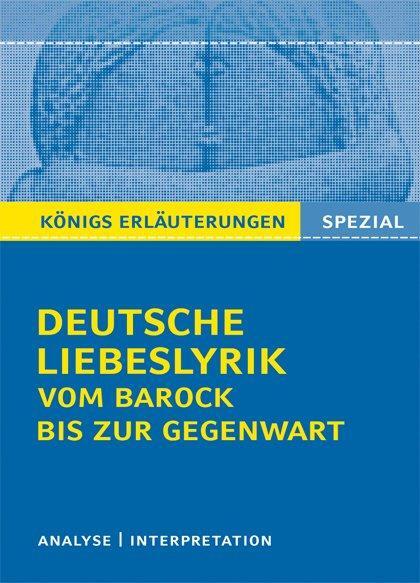 Cover: 9783804430341 | Deutsche Liebeslyrik vom Barock bis zur Gegenwart | Gudrun Blecken