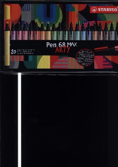 Cover: 4006381590044 | STABILO Pen 68 MAX - ARTY - 20er Metalletui - mit 20 verschiedenen...